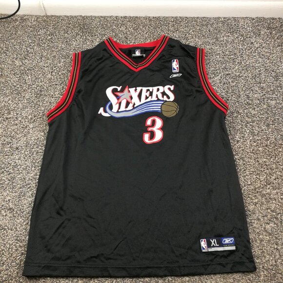 Reebok Other - Vintage Allen Iverson Jersey Philadelphia 76ers Reebok Mens Small (Youth XL)